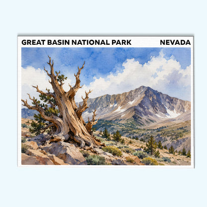 Great Basin National Park - Nevada | Paint by Numbers Kit