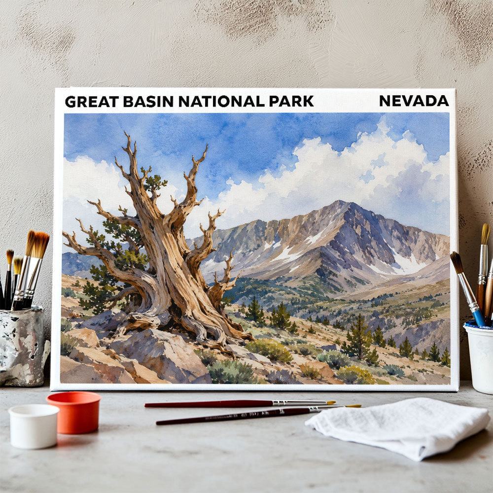 Great Basin National Park - Nevada | Paint by Numbers Kit