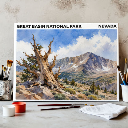 Great Basin National Park - Nevada | Paint by Numbers Kit