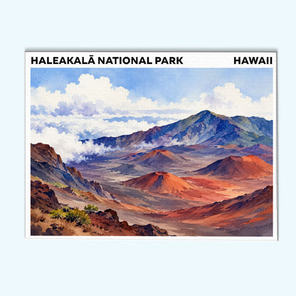 Haleakal? National Park - Hawaii | Paint by Numbers Kit