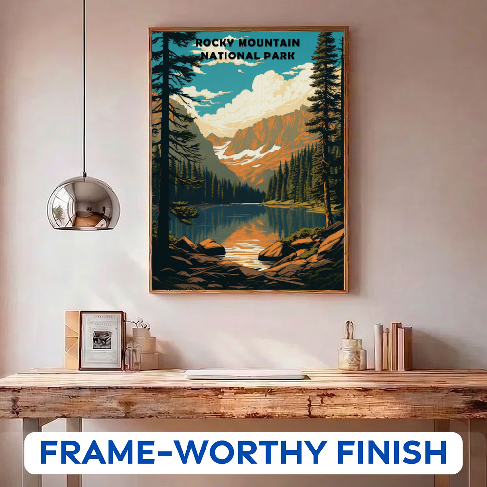 Rocky Mountain Park | Paint by Numbers Kit