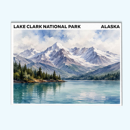 Lake Clark National Park - Alaska | Paint by Numbers Kit