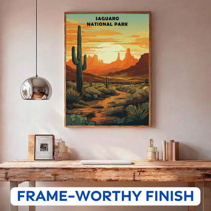 Saguaro National Park | Paint by Numbers Kit