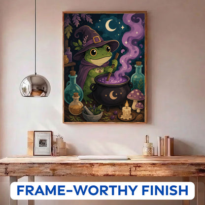 Frog’s Midnight Potion | Paint by Numbers Kit