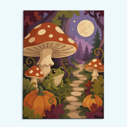 Enchanted Mushroom Path | Paint by Numbers Kit