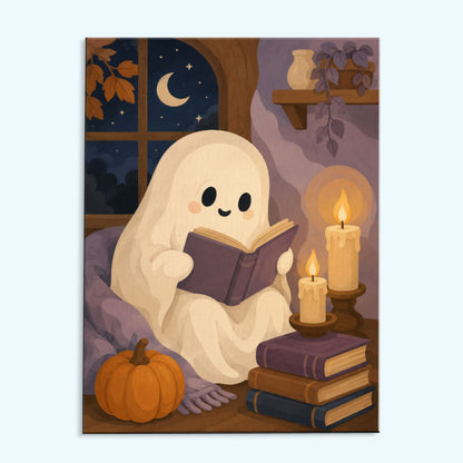 Cozy Ghost Story | Paint by Numbers Kit