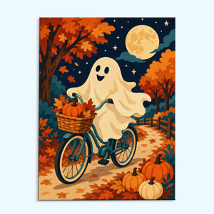 Autumn Ghost Ride | Paint by Numbers Kit