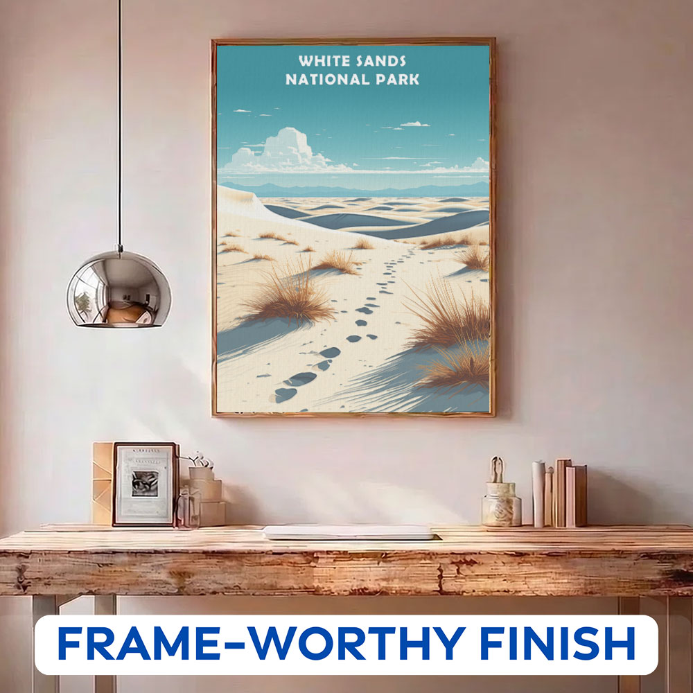 White Sands National Park | Paint by Numbers Kit