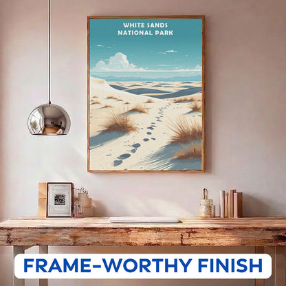 White Sands National Park | Paint by Numbers Kit