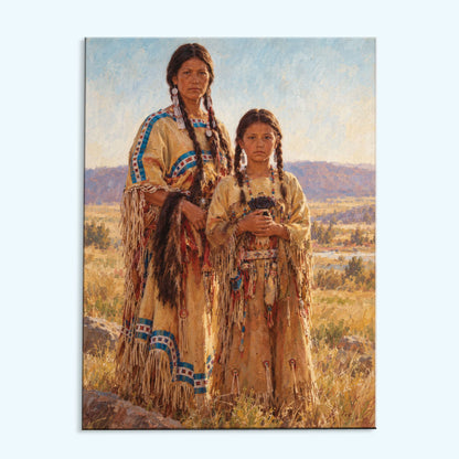 Daughters of the Plains | Paint by Numbers Kit