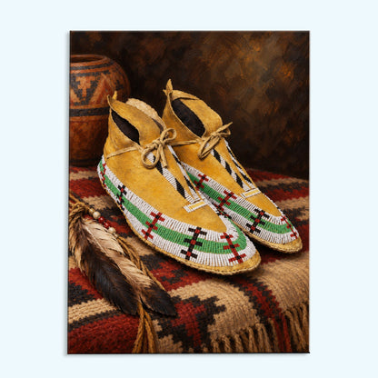 Moccasins | Paint by Numbers Kit