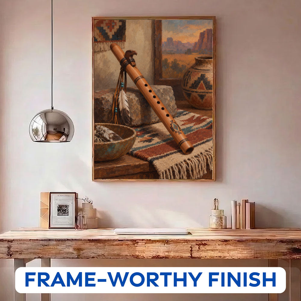 Flute of the Desert Wind | Paint by Numbers Kit