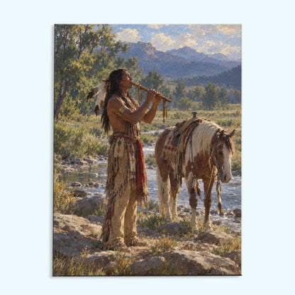 Stalk at Sunset | Paint by Numbers Kit