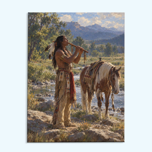 Stalk at Sunset | Paint by Numbers Kit