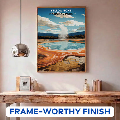 Yellowstone National Park | Paint by Numbers Kit