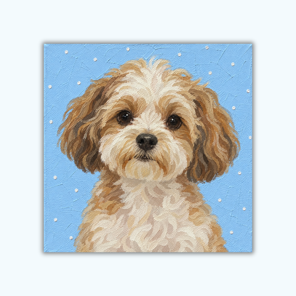 Fluffy Daydream | Mini Paint by Numbers Kit