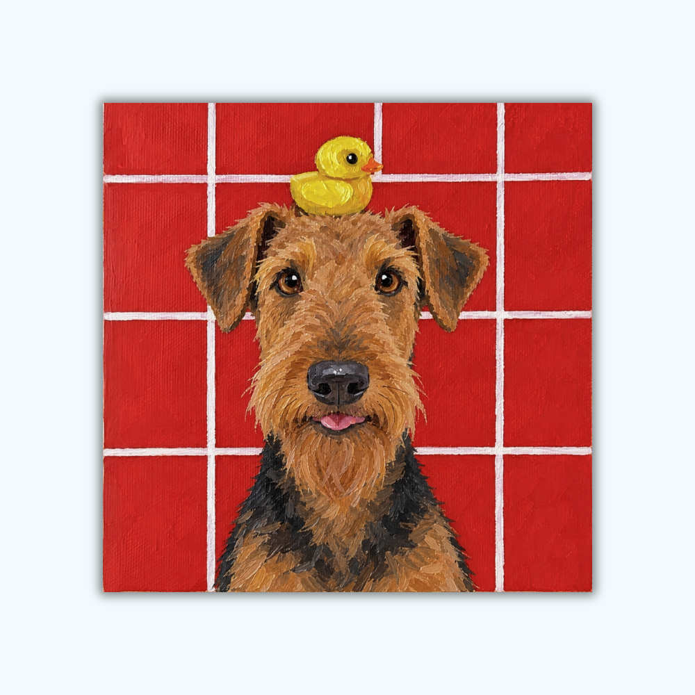 Ducky on Top | Mini Paint by Numbers Kit