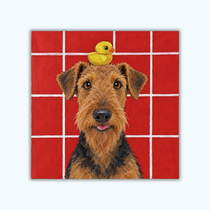 Ducky on Top | Mini Paint by Numbers Kit