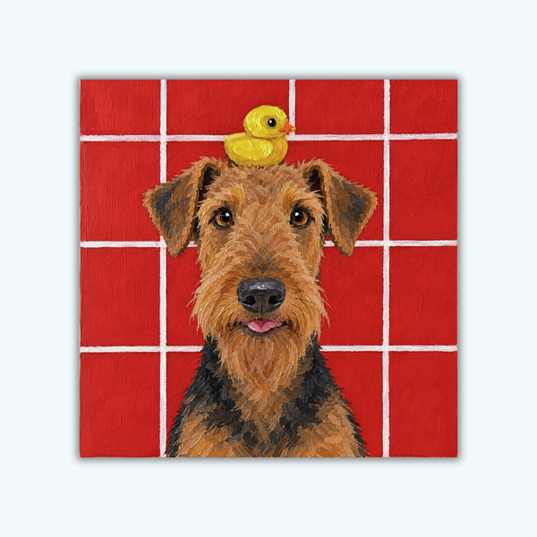 Ducky on Top | Mini Paint by Numbers Kit