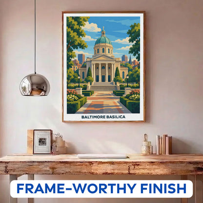 Baltimore Basilica | Paint by Numbers Kit