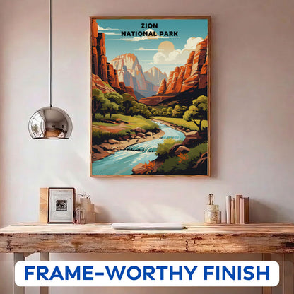 Zion National Park | Paint by Numbers Kit