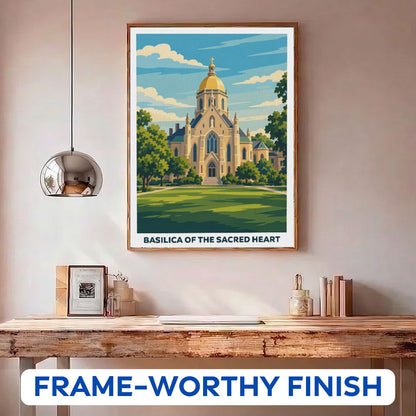 Basilica of the Sacred Heart| Paint by Numbers Kit