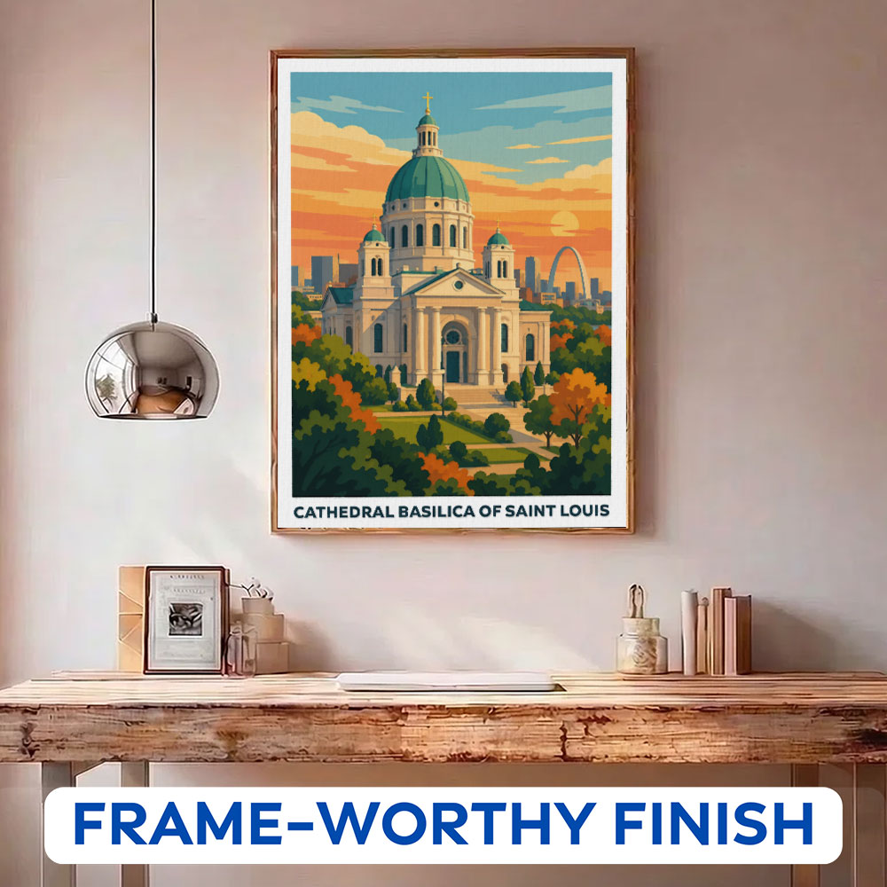Cathedral Basilica of Saint Louis | Paint by Numbers Kit