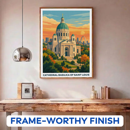 Cathedral Basilica of Saint Louis | Paint by Numbers Kit