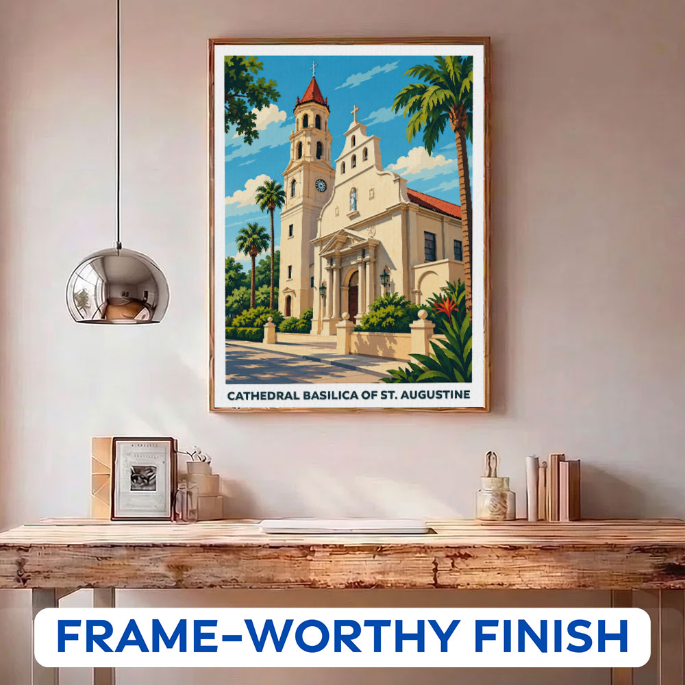 Cathedral Basilica of St. Augustine | Paint by Numbers Kit