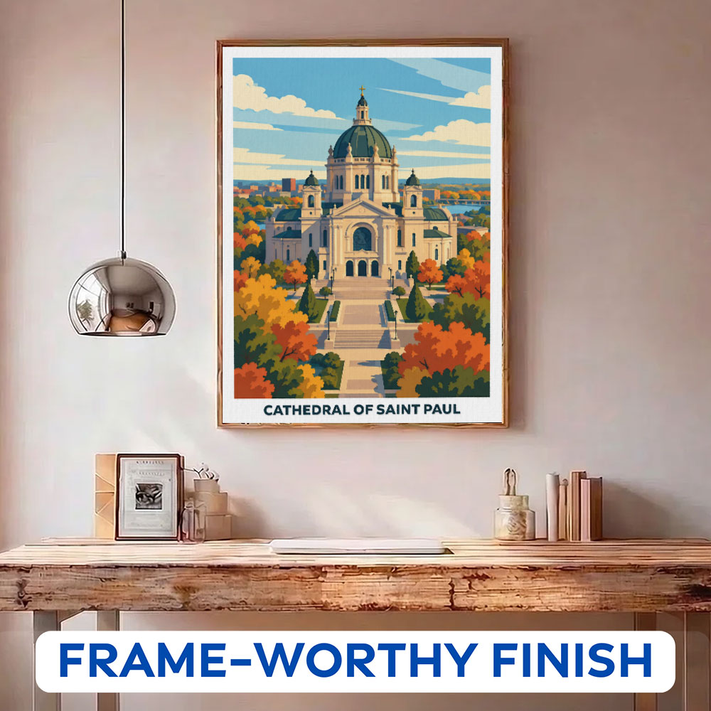 Cathedral of Saint Paul | Paint by Numbers Kit