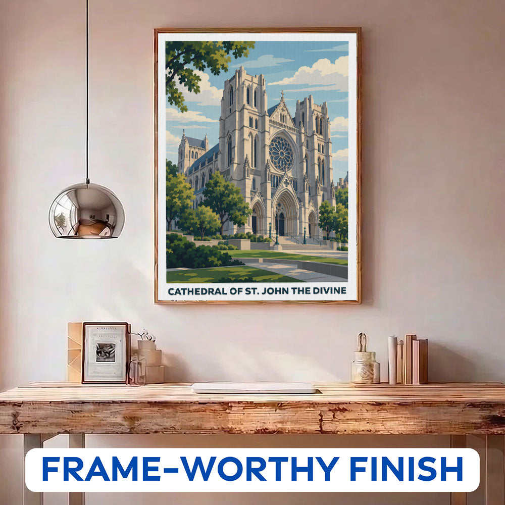 Cathedral of St. John the Divine | Paint by Numbers Kit