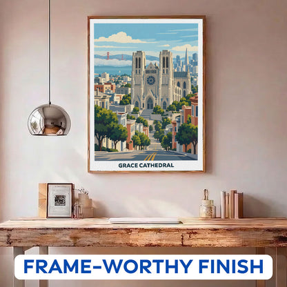 Grace Cathedral | Paint by Numbers Kit