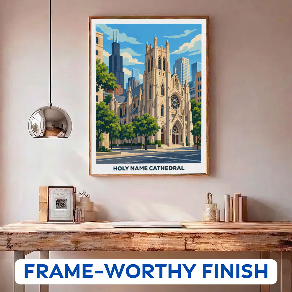Holy Name Cathedral | Paint by Numbers Kit