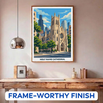 Holy Name Cathedral | Paint by Numbers Kit
