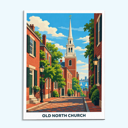 Old North Church | Paint by Numbers Kit