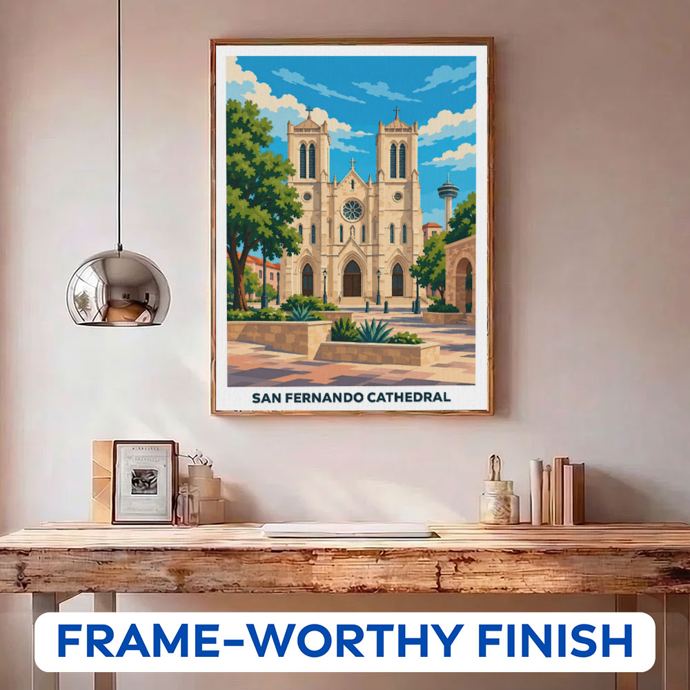 San Fernando Cathedral | Paint by Numbers Kit