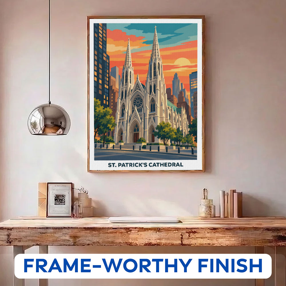 St. Patrick's Cathedral | Paint by Numbers Kit