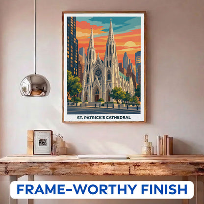 St. Patrick's Cathedral | Paint by Numbers Kit