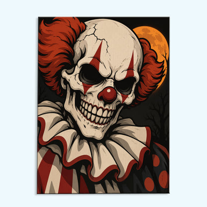 Grinning Nightmare | Paint by Numbers Kit