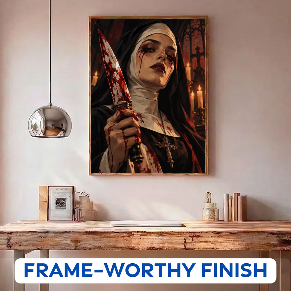 Bloody Nun | Paint by Numbers Kit