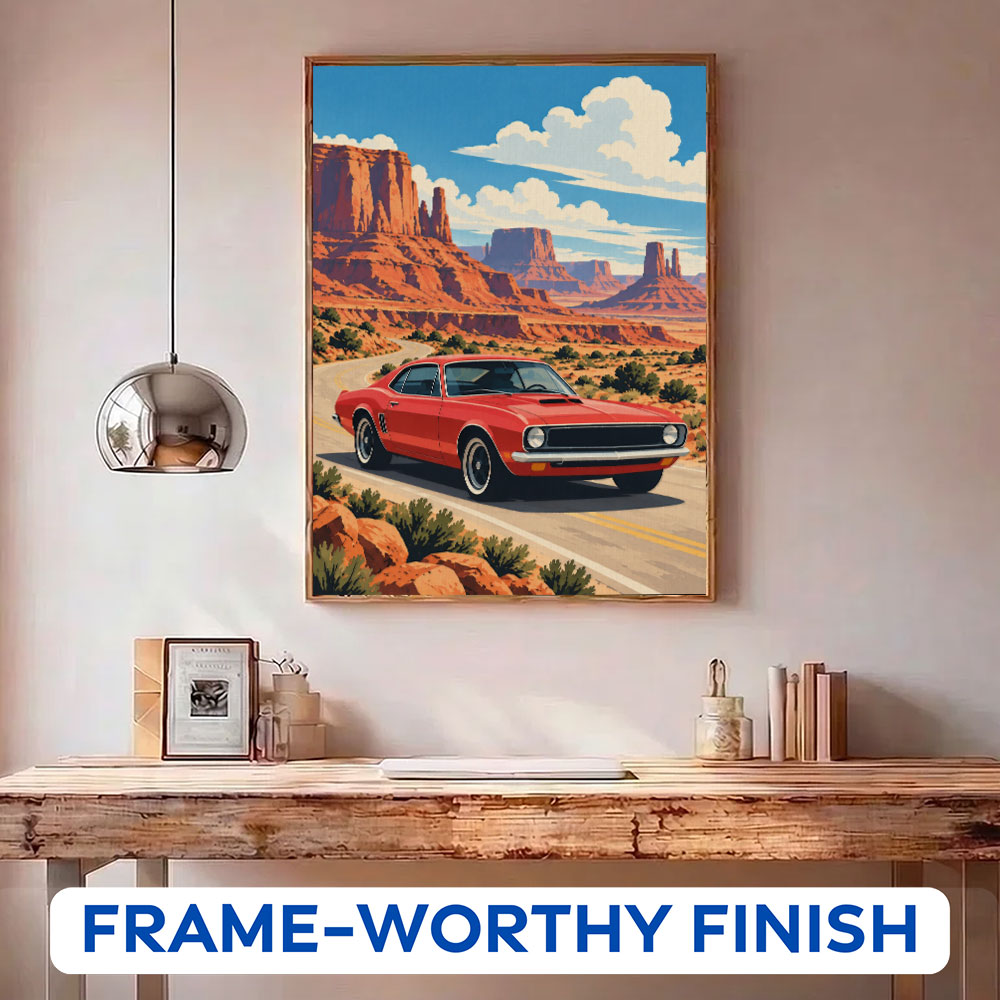 Red Rock Route | Paint by Numbers Kit