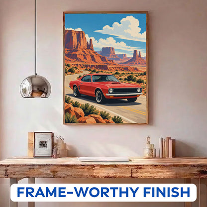 Red Rock Route | Paint by Numbers Kit