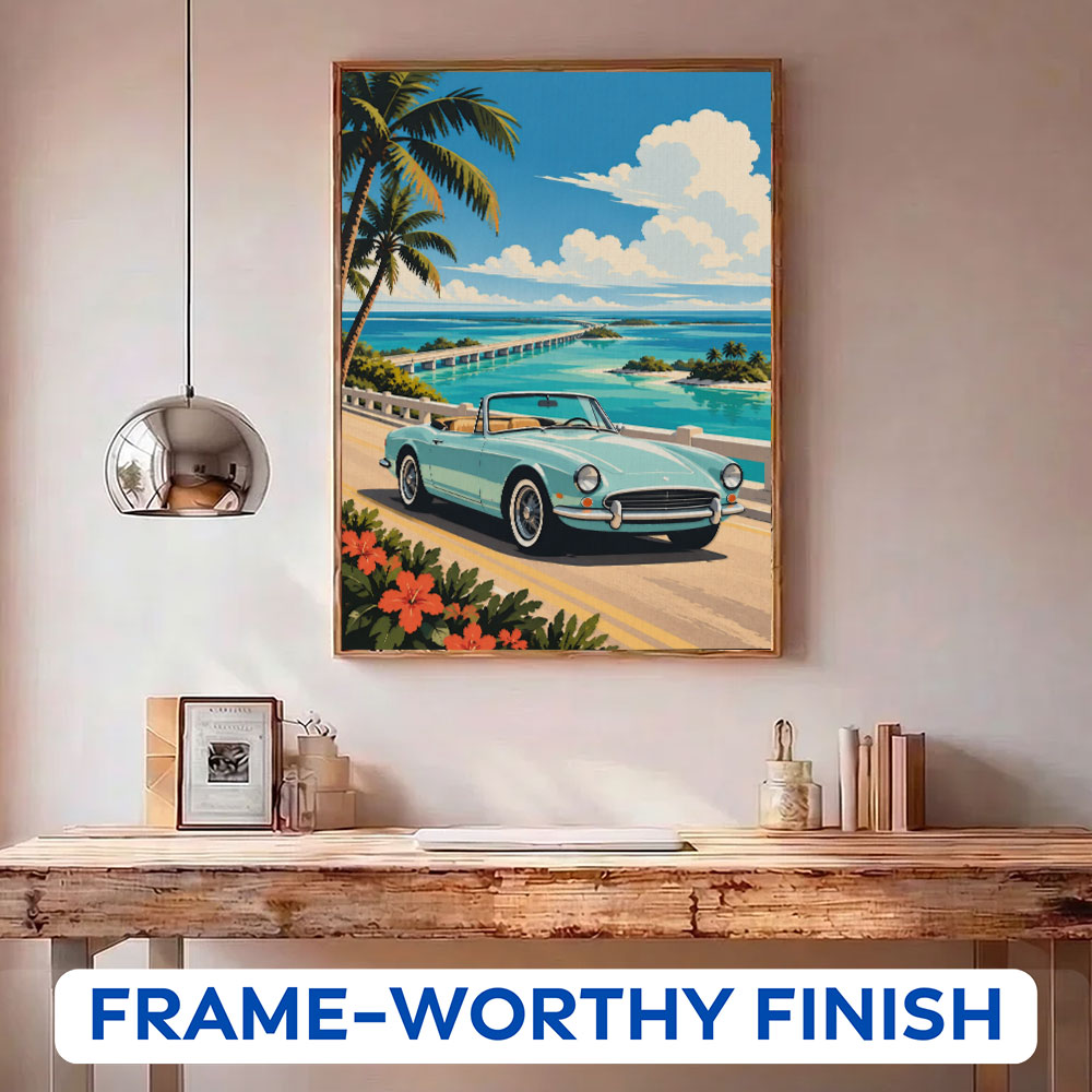 Tropical Boulevard | Paint by Numbers Kit