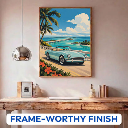 Tropical Boulevard | Paint by Numbers Kit