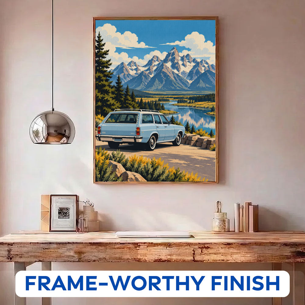 Mountain Grand Tour | Paint by Numbers Kit