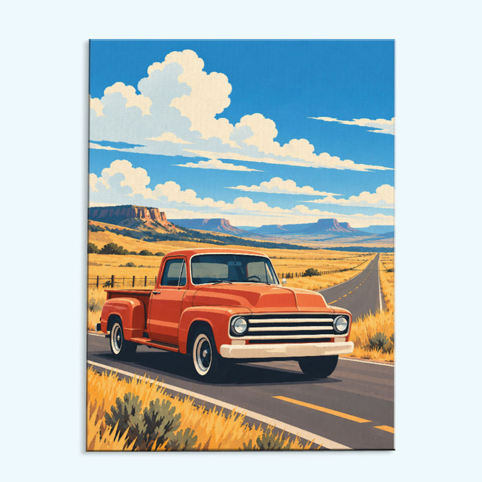 Vintage Pickup Run