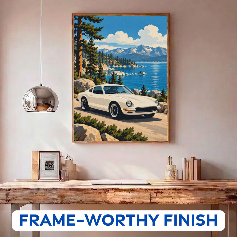 Lakeside Coupe | Paint by Numbers Kit