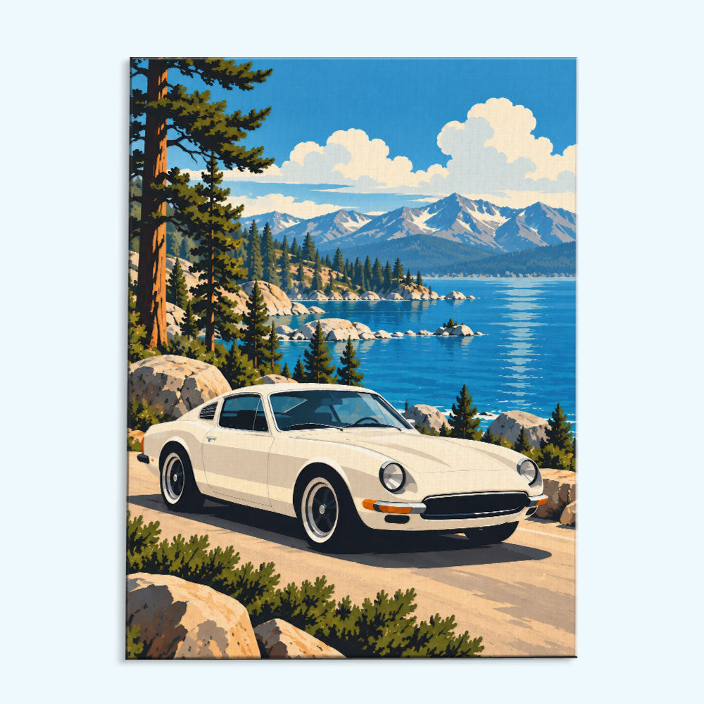 Lakeside Coupe | Paint by Numbers Kit