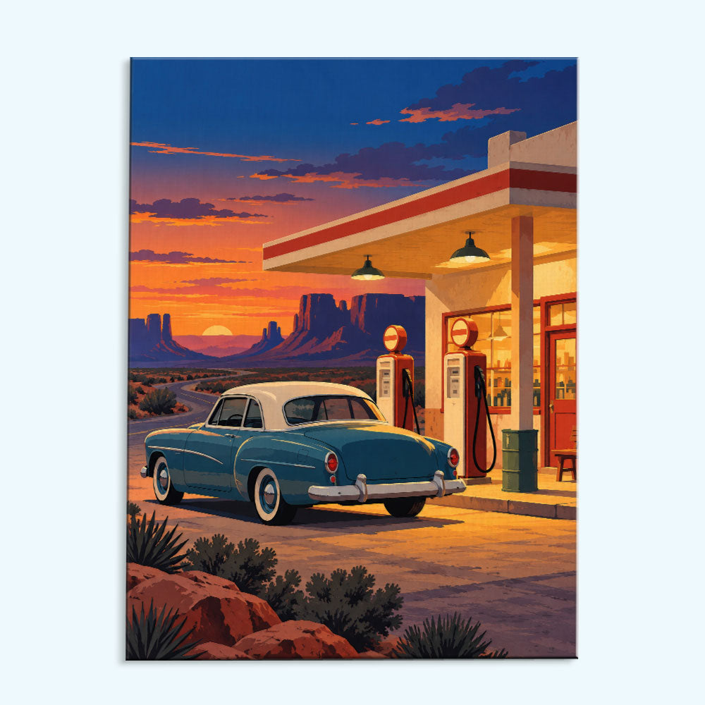 Motel Cruiser | Paint by Numbers Kit