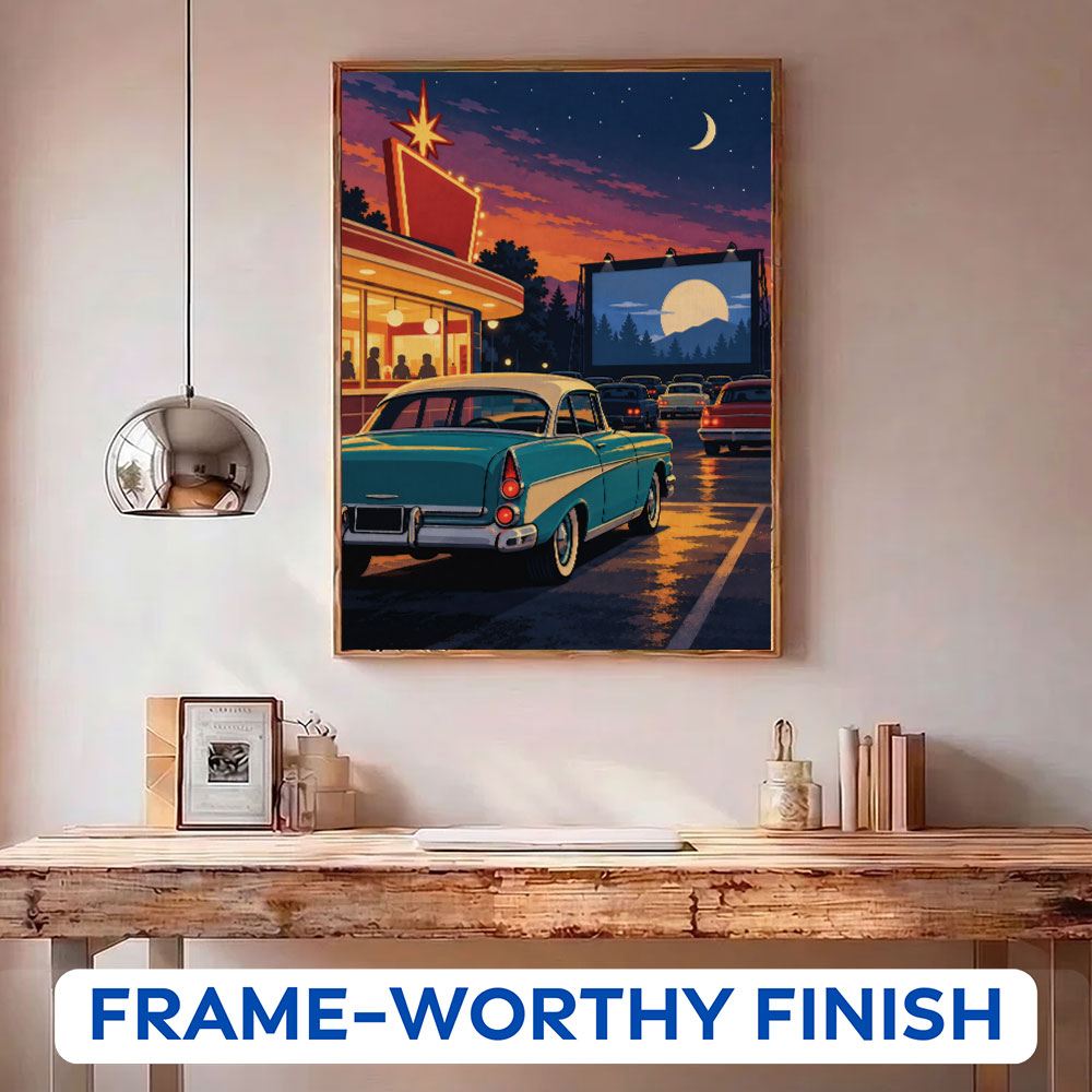 Starlight Sedan | Paint by Numbers Kit